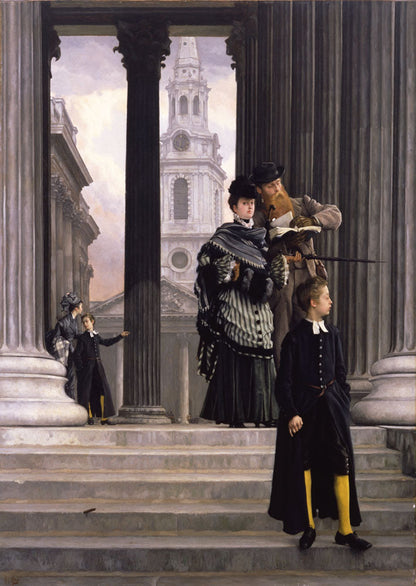 London Visitors - by James Tissot