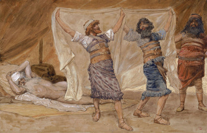 Noah's Drunkenness - by James Tissot