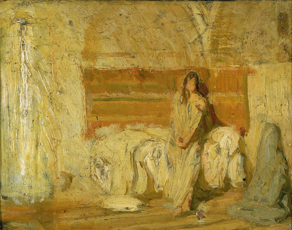 Study for the Annunciation - by Henry Ossawa Tanner