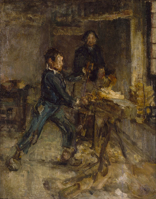 Study for the Young Sabot Maker - by Henry Ossawa Tanner