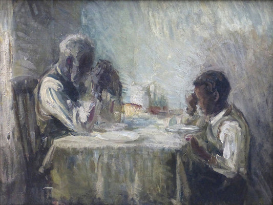 Study for The Thankful Poor - by Henry Ossawa Tanner