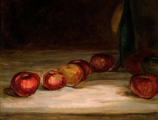 Still Life with Apples - by Henry Ossawa Tanner