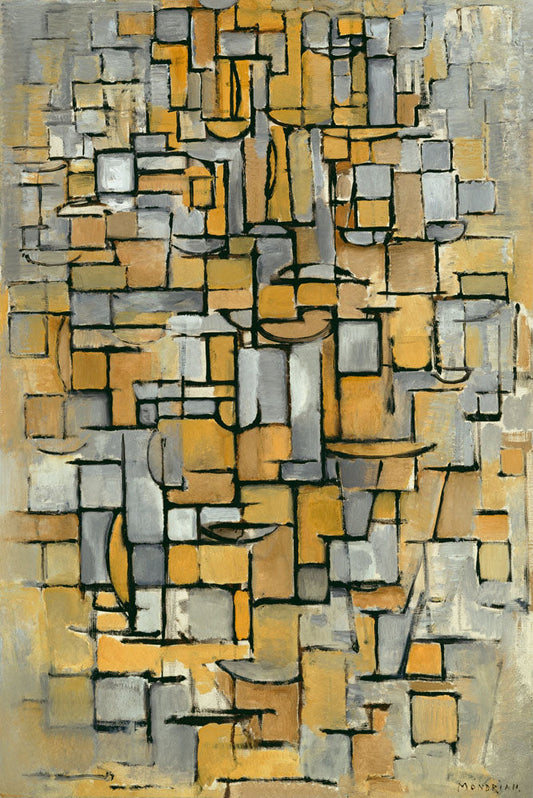 Tableau no. 1 - by Piet Mondrian