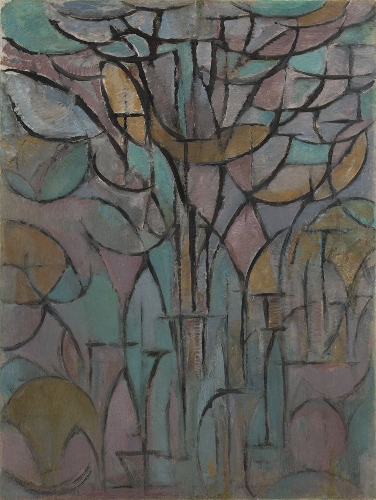 Trees - by Piet Mondrian