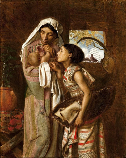 The Mother of Moses - by Simeon Solomon