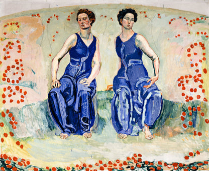 The Sacred Hour (Die Heilige Stunde) - by Ferdinand Hodler