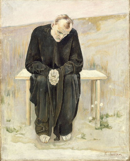 The Disillusioned One - by Ferdinand Hodler