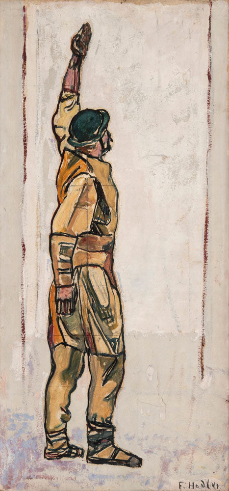 Figure Study for "Unanimity" - by Ferdinand Hodler