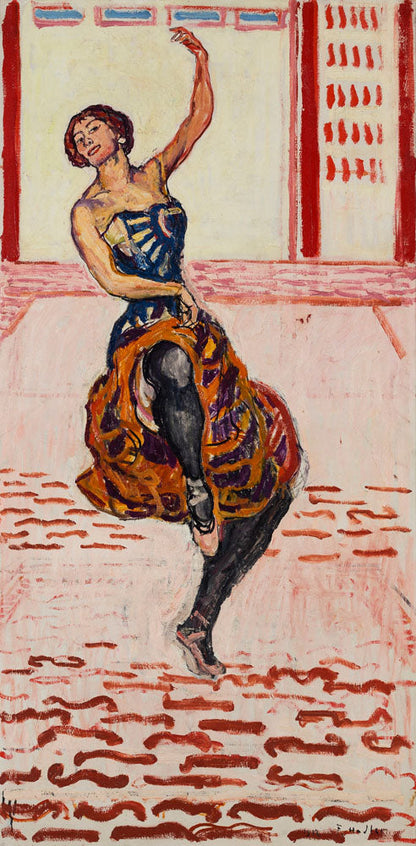 Dancer - by Ferdinand Hodler