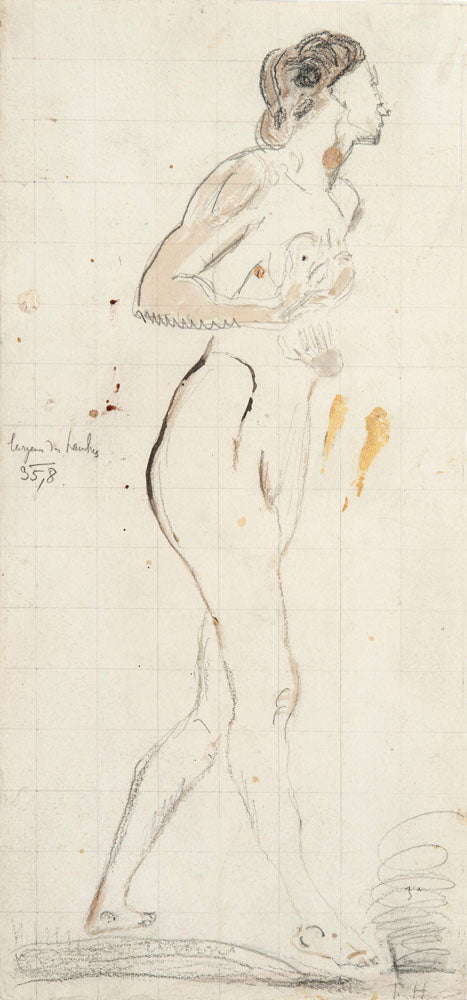 Study for "Emotion" - by Ferdinand Hodler