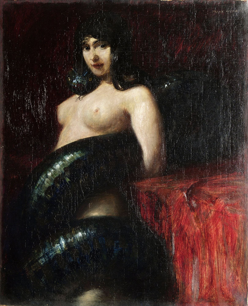 Sin - by Franz Stuck