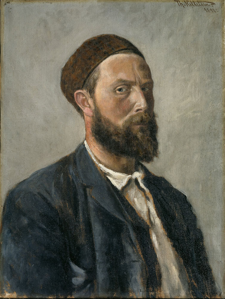 Self-Portrait - by Theodor Kittelsen