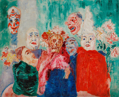 Masks - by James Ensor