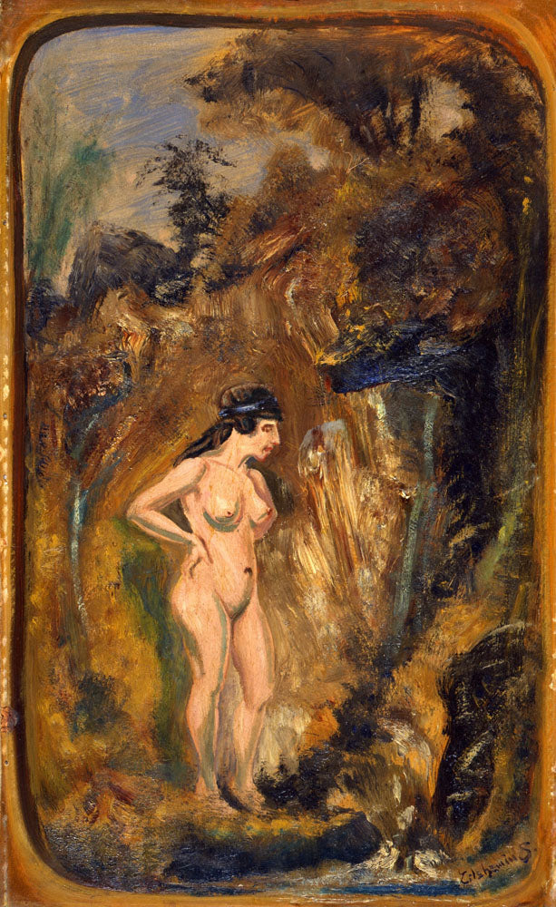 Nude in Forest - by Louis Eilshemius