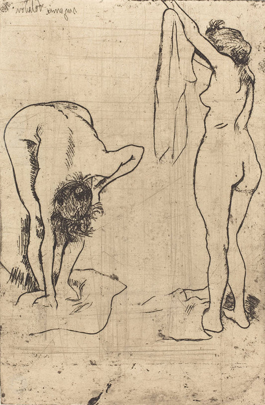 Femmes au bain - by Suzanne Valadon