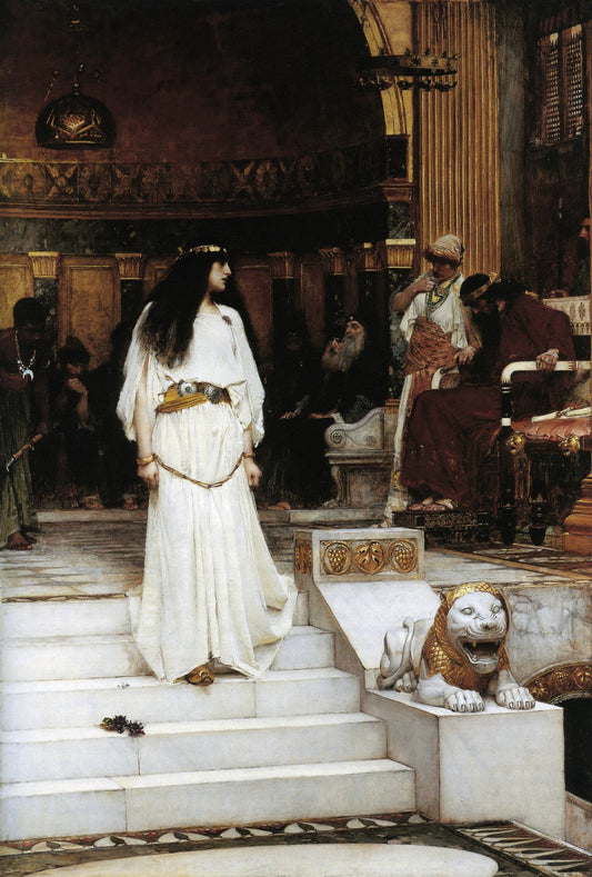 Mariamne Leaving the Judgement Seat of Herod, 1887 by John William Waterhouse