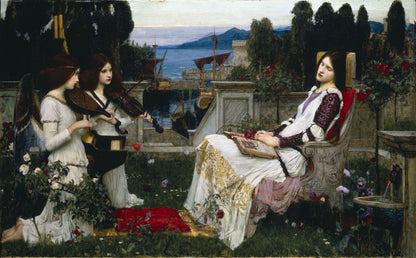 Saint Cecilia - 1895 by John William Waterhouse