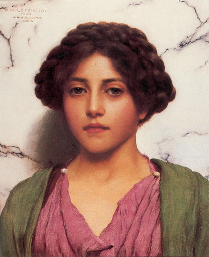 A Classical Beauty 1909 by John William Godward