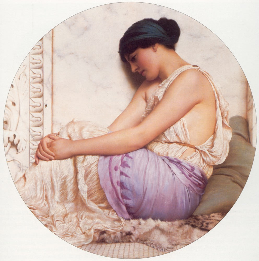 A Grecian Girl 1908 by John William Godward