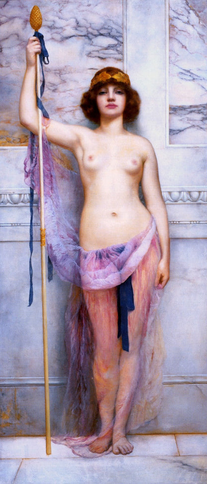 A Priestess2 1893 by John William Godward