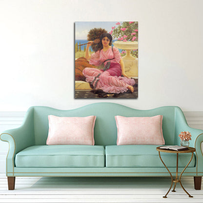 Flabellifera - by John William Godward