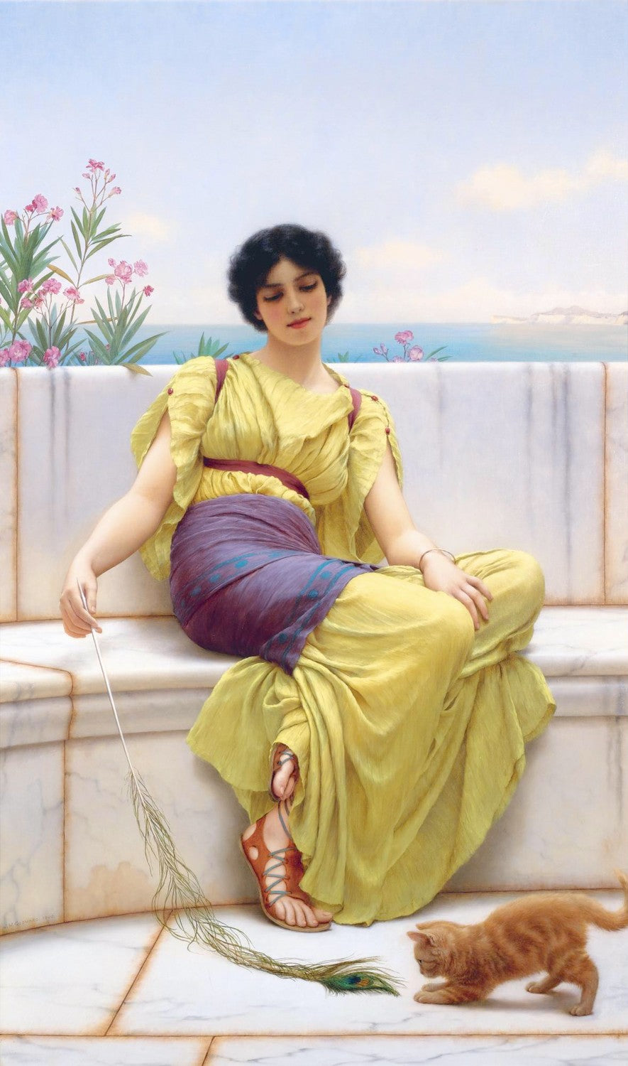 Idleness 1900 by John William Godward