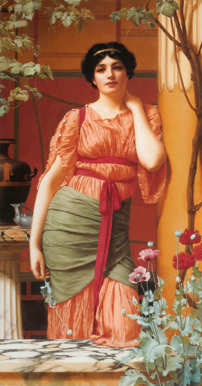 Nerissa-1906 by John William Godward