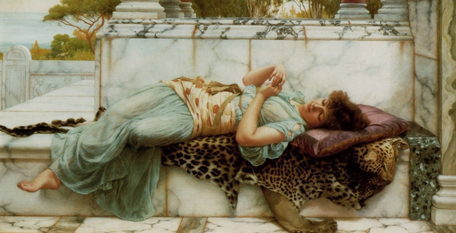 The Betrothed - 1892 by John William Godward