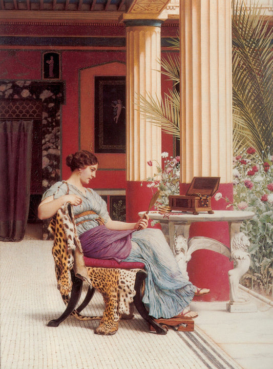 The Jewel Casket by John William Godward