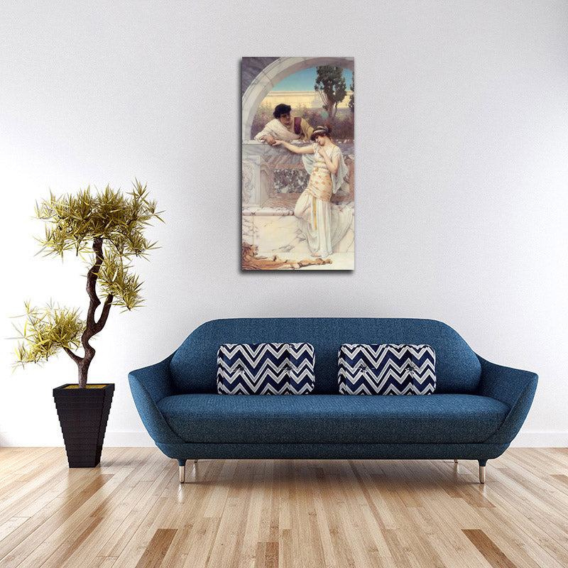 Yes or No 1893 - by John William Godward