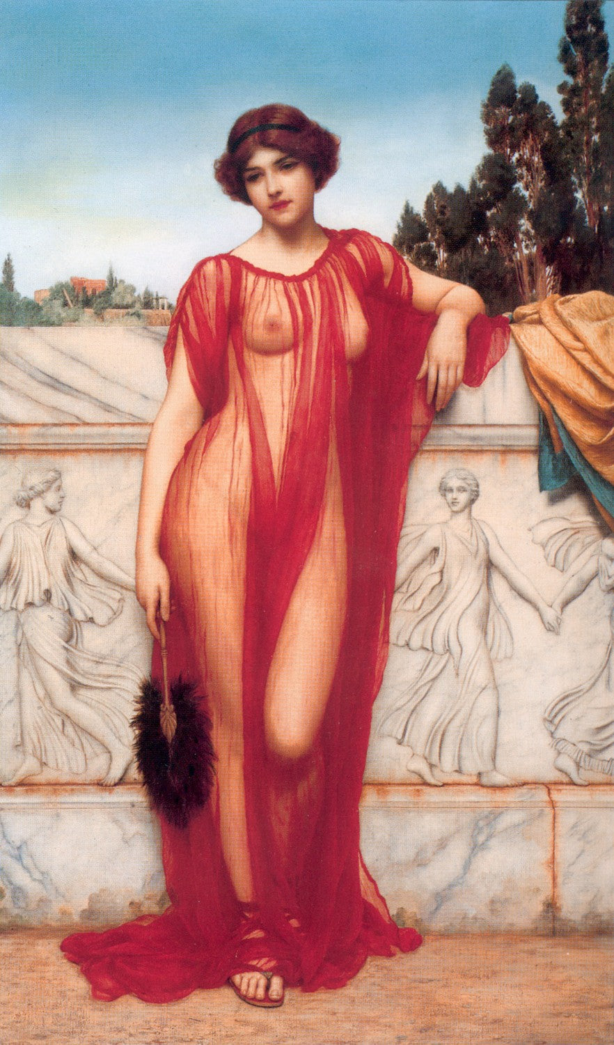 Athenais - 1908 by John William Godward