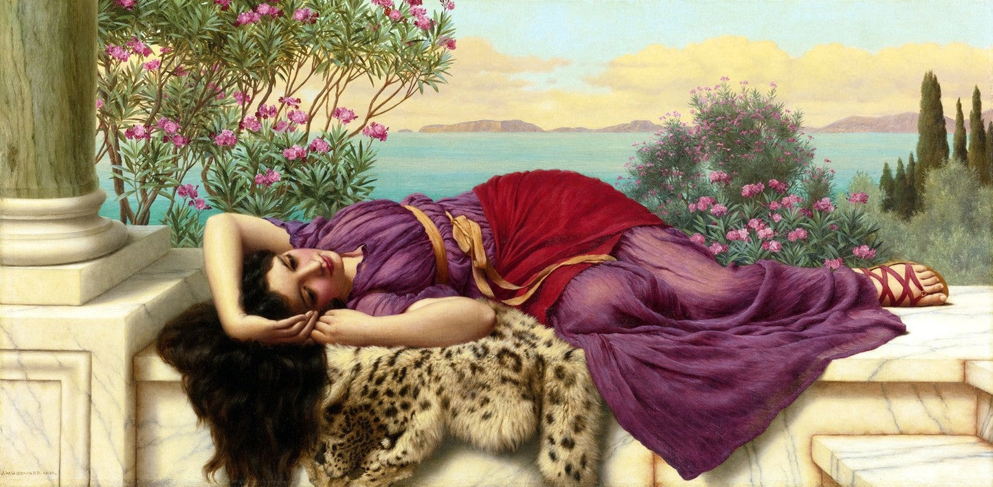 Dolce Far Niente (1906) by John William Godward