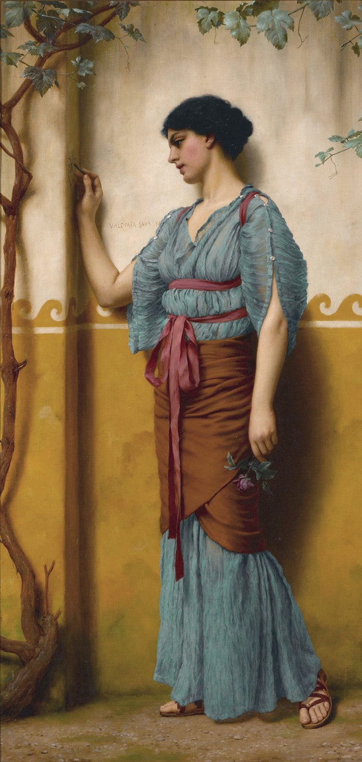 The trysting place by John William Godward