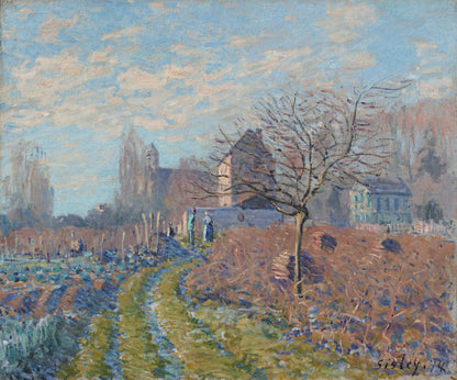 White Hoarfrost, Saint Martin's Summer by Alfred Sisley