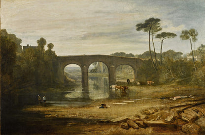 Whalley Bridge and Abbey by J. M. W. Turner