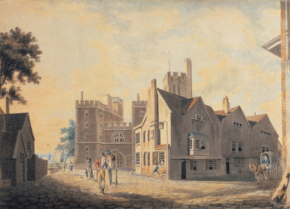 View of the Archbishop's Palace, Lambeth by J. M. W. Turner