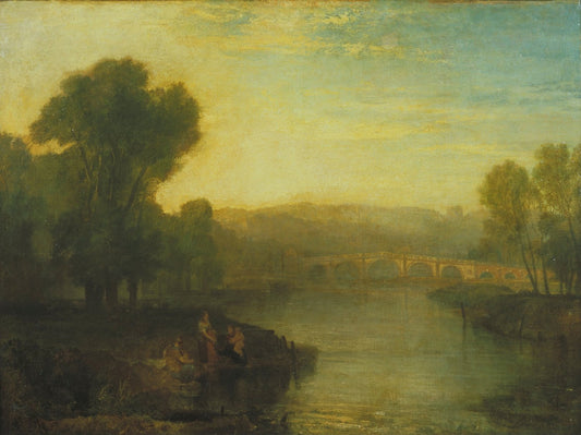 View of Richmond Hill and Bridge by J. M. W. Turner