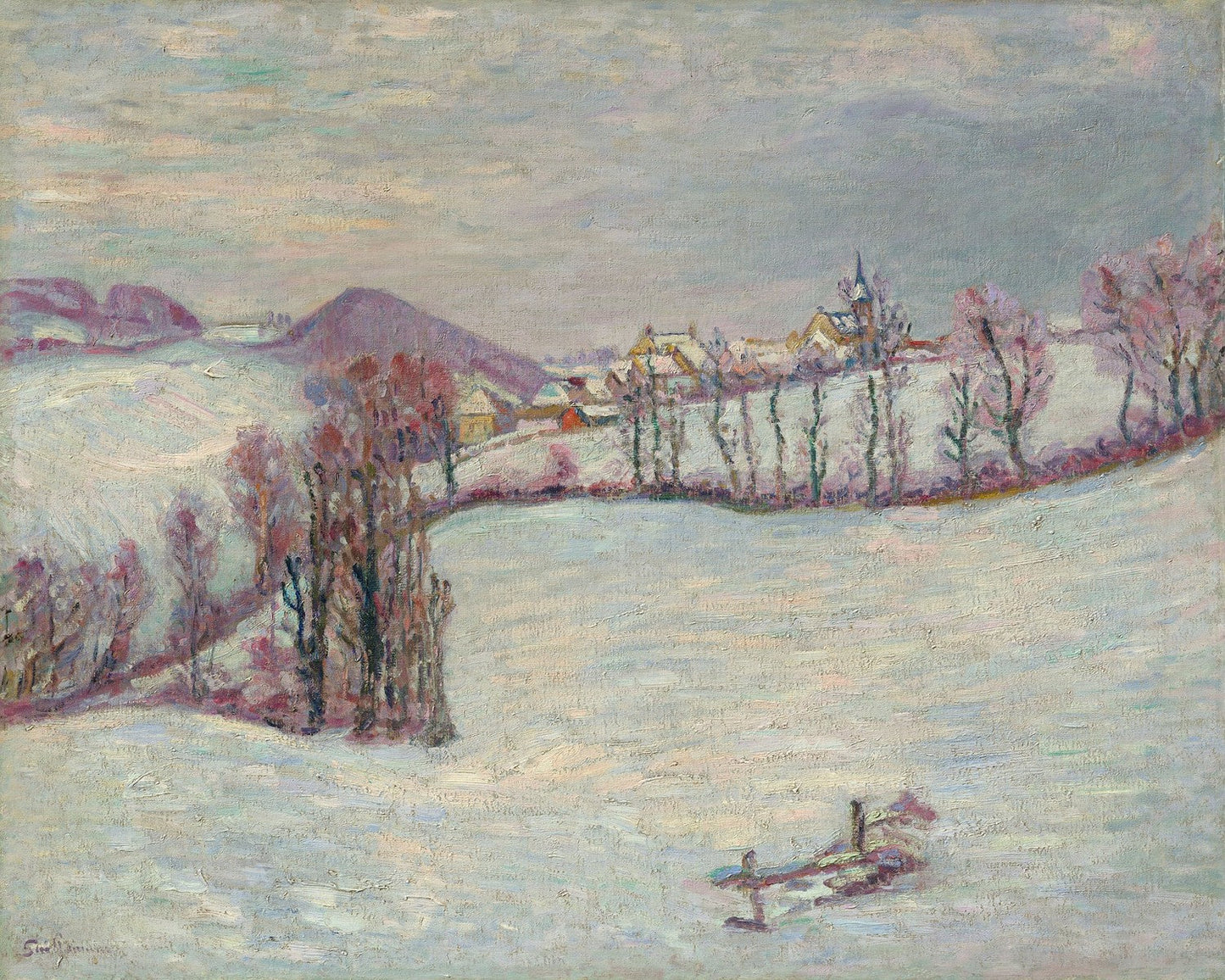 View of Puy de Dôme by Armand Guillaumin