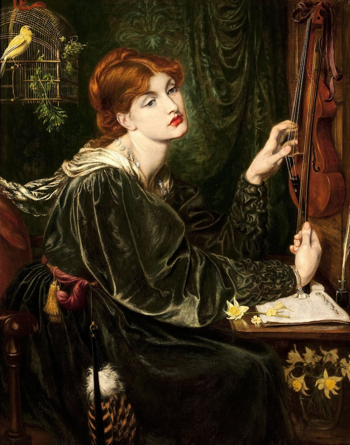 Veronica Veronese by Dante Gabriel Rossetti