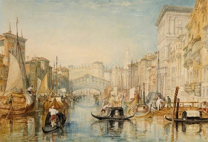 Venice: The Rialto by J. M. W. Turner