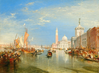 Venice: The Dogana and San Giorgio Maggiore by J. M. W. Turner