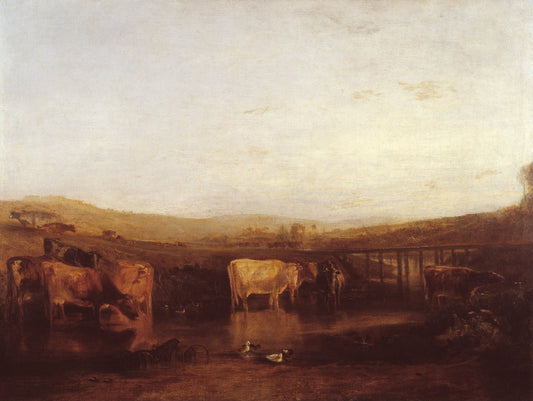 Union of the Thames and Isis ('Dorchester Mead, Oxfordshire) by J. M. W. Turner