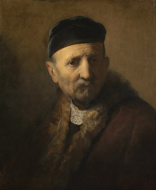 Tronie' of an Old Man by Rembrandt