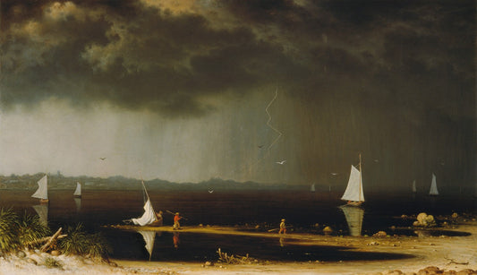 Thunder Storm on Narragansett Bay by Martin Johnson Heade