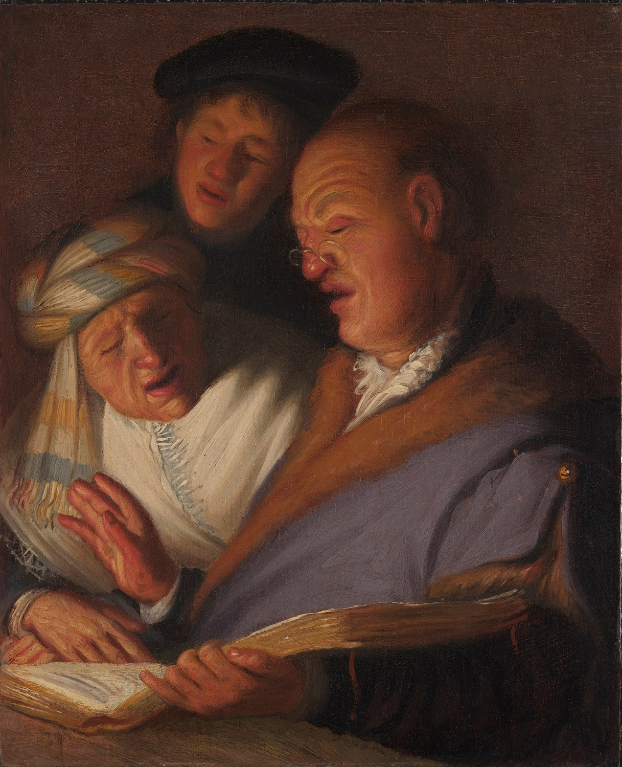 Three Musicians (Allegory of Hearing) by Rembrandt