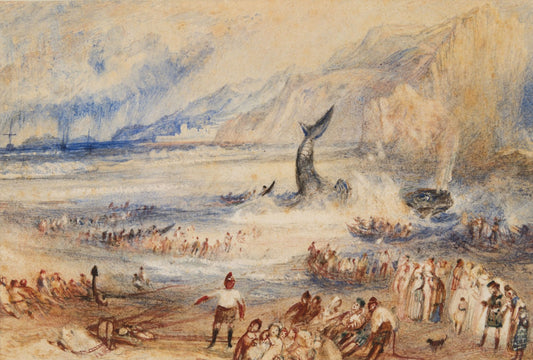 The Whale on Shore by J. M. W. Turner