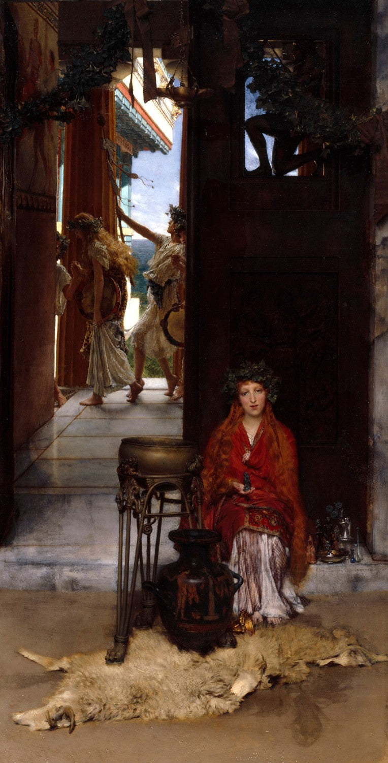 The Way to the Temple by Lawrence Alma-Tadema