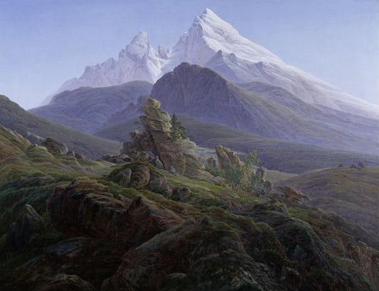 The Watzmann by Caspar David Friedrich