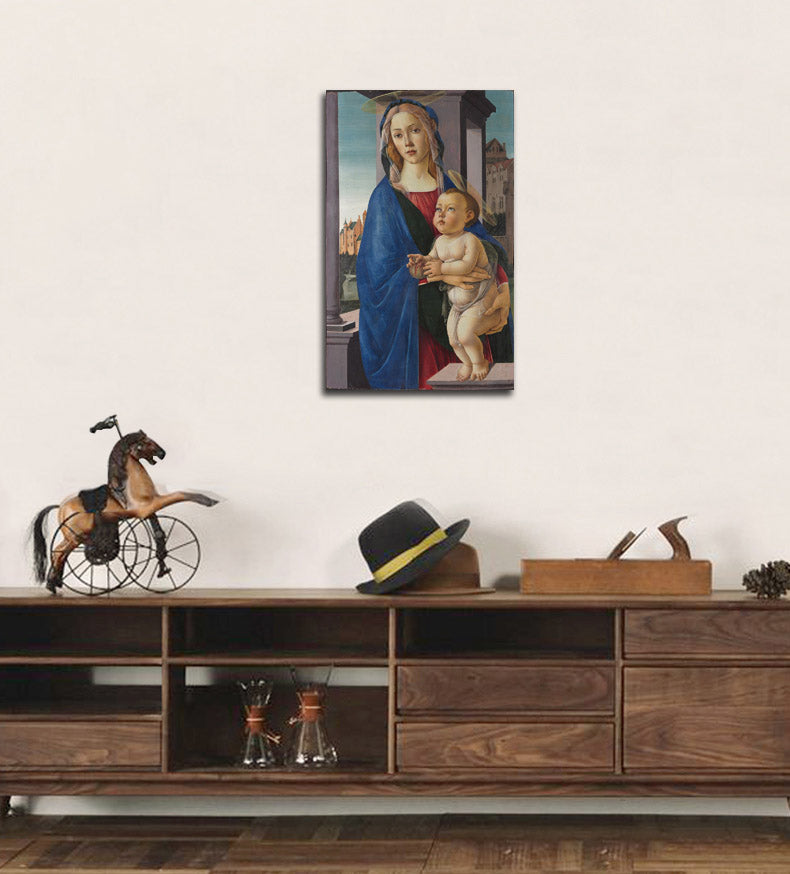 The Virgin and Child - by Sandro Botticelli