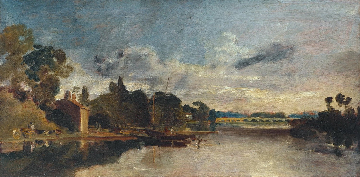 The Thames near Walton Bridges by J. M. W. Turner